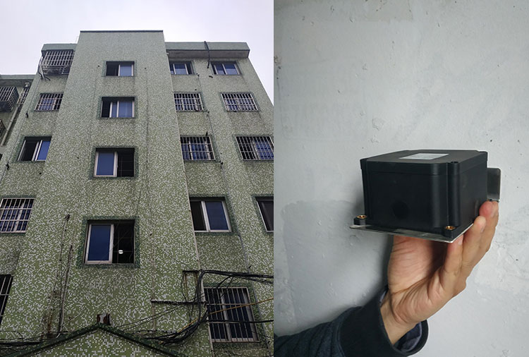 江蘇省昆山市紫竹公寓危房物聯(lián)網(wǎng)監(jiān)測系統(tǒng)已... 